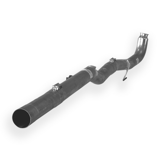 Dieselr Aluminized 4" Cat & DPF Race Pipes| GM 2500/3500 6.6L DURAMAX LML 2011-2015