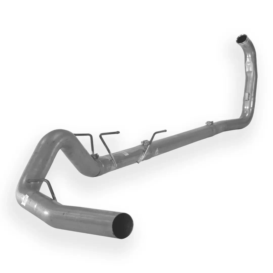 Dieselr Aluminized Exhaust System | Ford 6.0L F250/350/Harley Powerstroke 2003-2007 Aluminized Exhaust Dieselr Parts 4-inch Turbo Back without muffler (Automatic Only) 