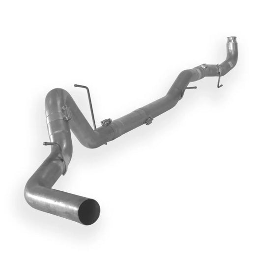 Dieselr Aluminized Downpipe Back Exhaust Single | GM 2500/3500 6.6L DURAMAX LML 2011-2015 Aluminized Exhaust Dieselr Parts 4-inch Exhaust without Muffler 