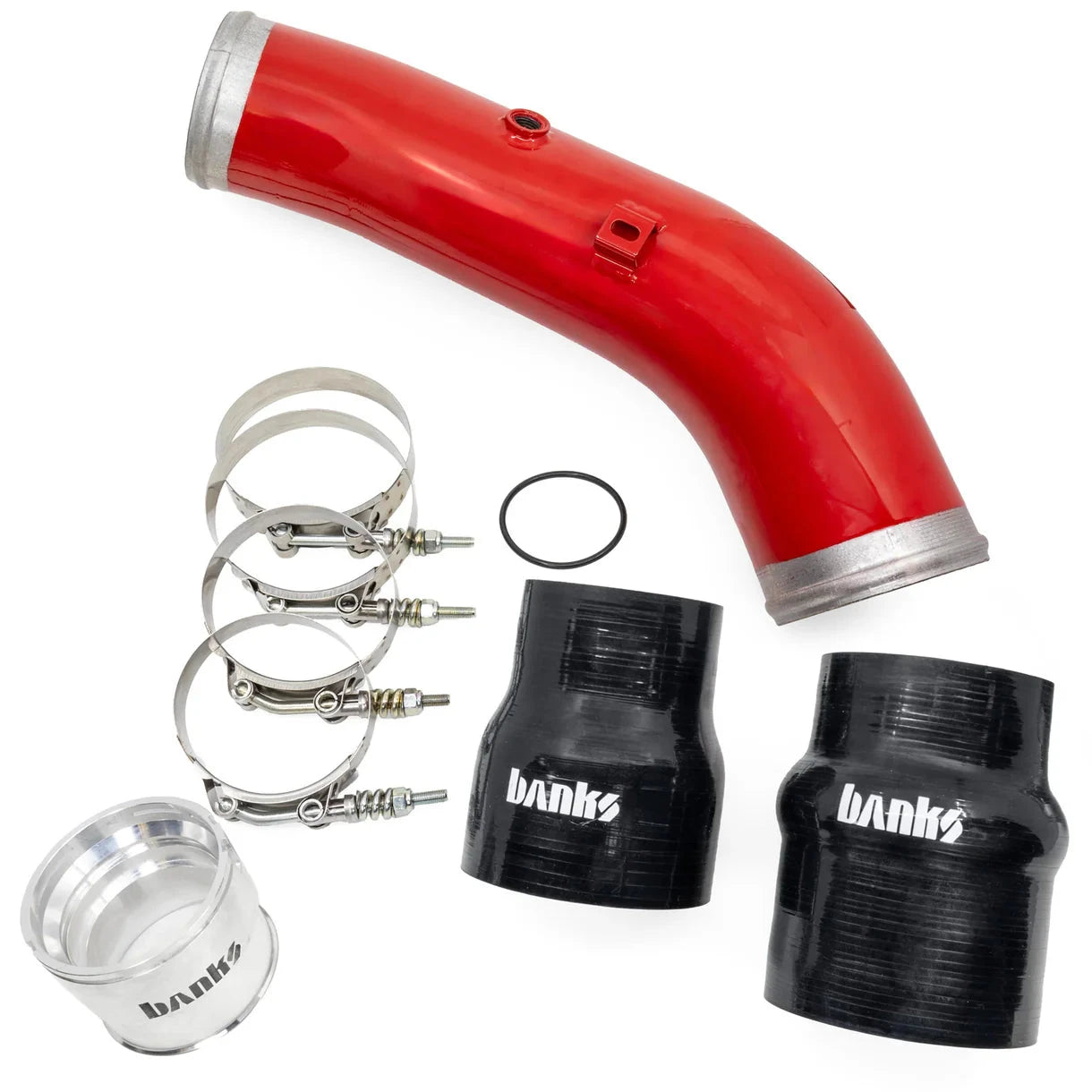 Banks Hot Side Boost Tube System - 6.7L Ford Super Duty Powerstroke HO (2023-2026) Boost Tube System Banks Power 