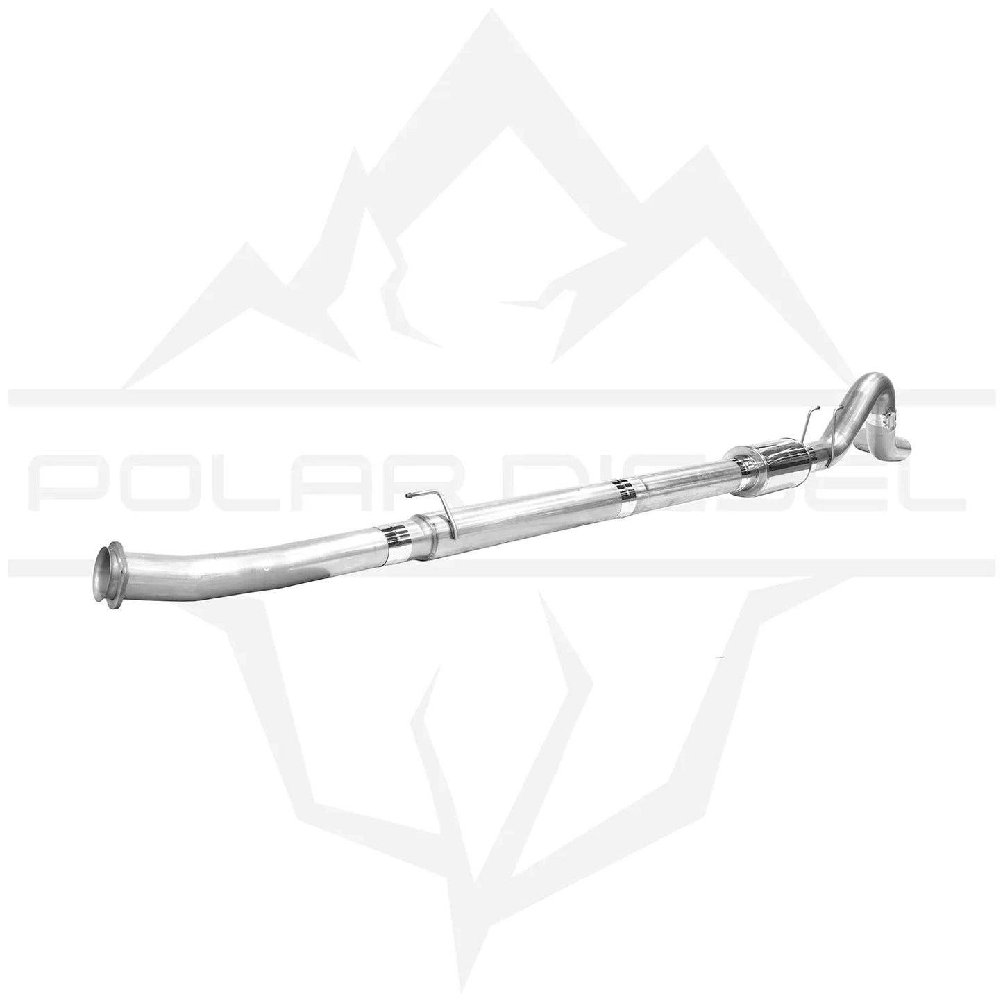 2011-2026 Ford Powerstroke 6.7L 304SS Raw 5" Polar Exhaust Exhaust Polar Diesel 