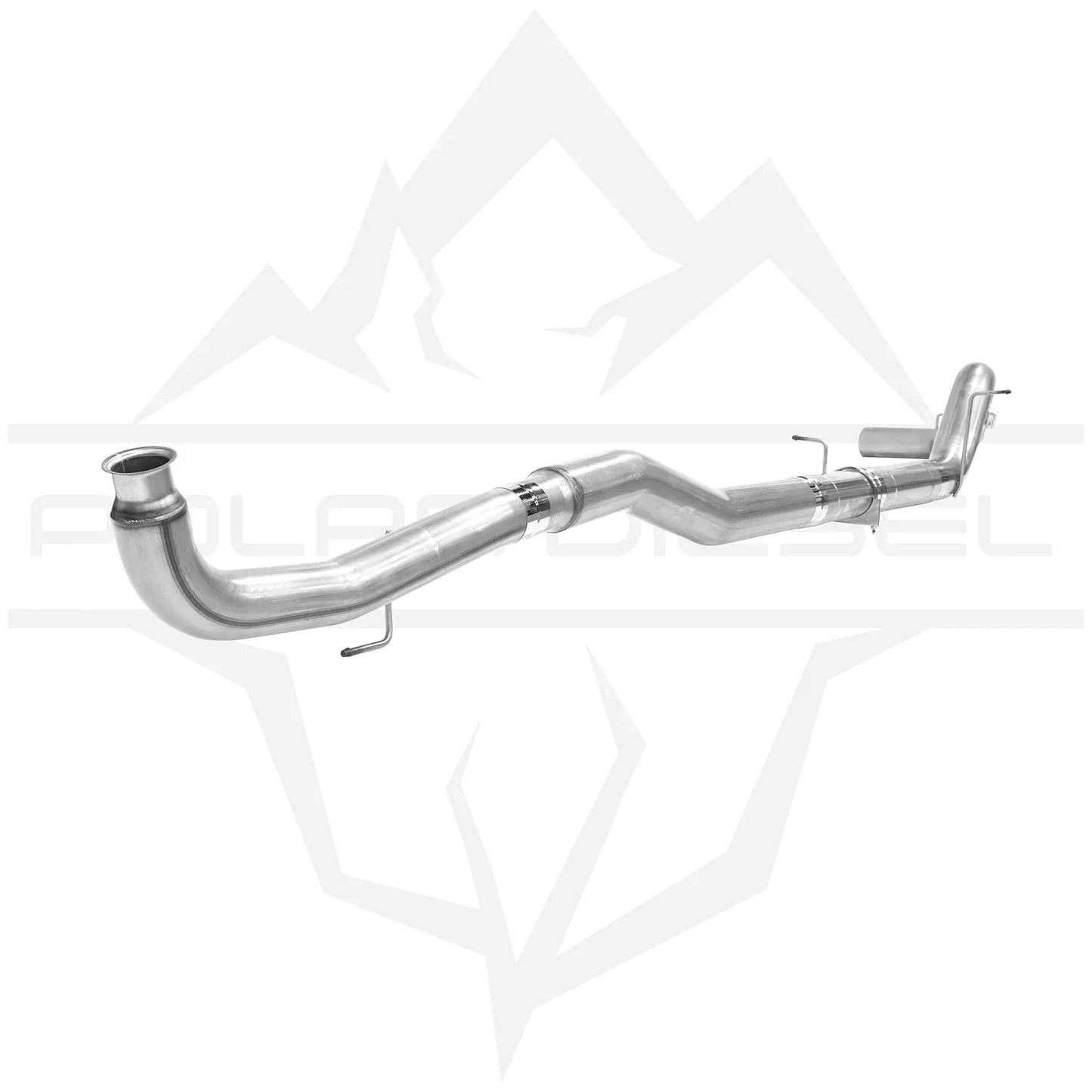 2011-2015 Duramax 6.6L 304SS Raw 5" Polar Exhaust Exhaust Polar Diesel 