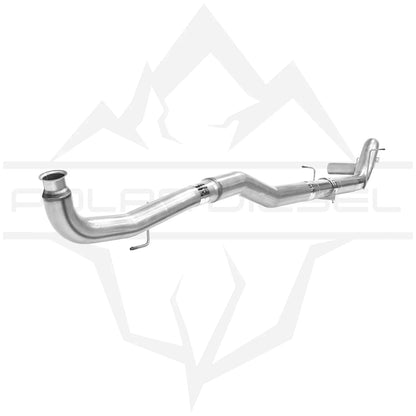 2011-2015 Duramax 6.6L 304SS Raw 5" Polar Exhaust Exhaust Polar Diesel 