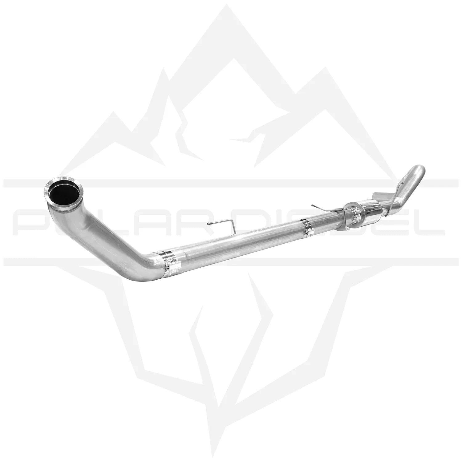 2010-2018 Cummins 6.7L 304SS Raw 5" Polar Exhaust Exhaust Polar Diesel 
