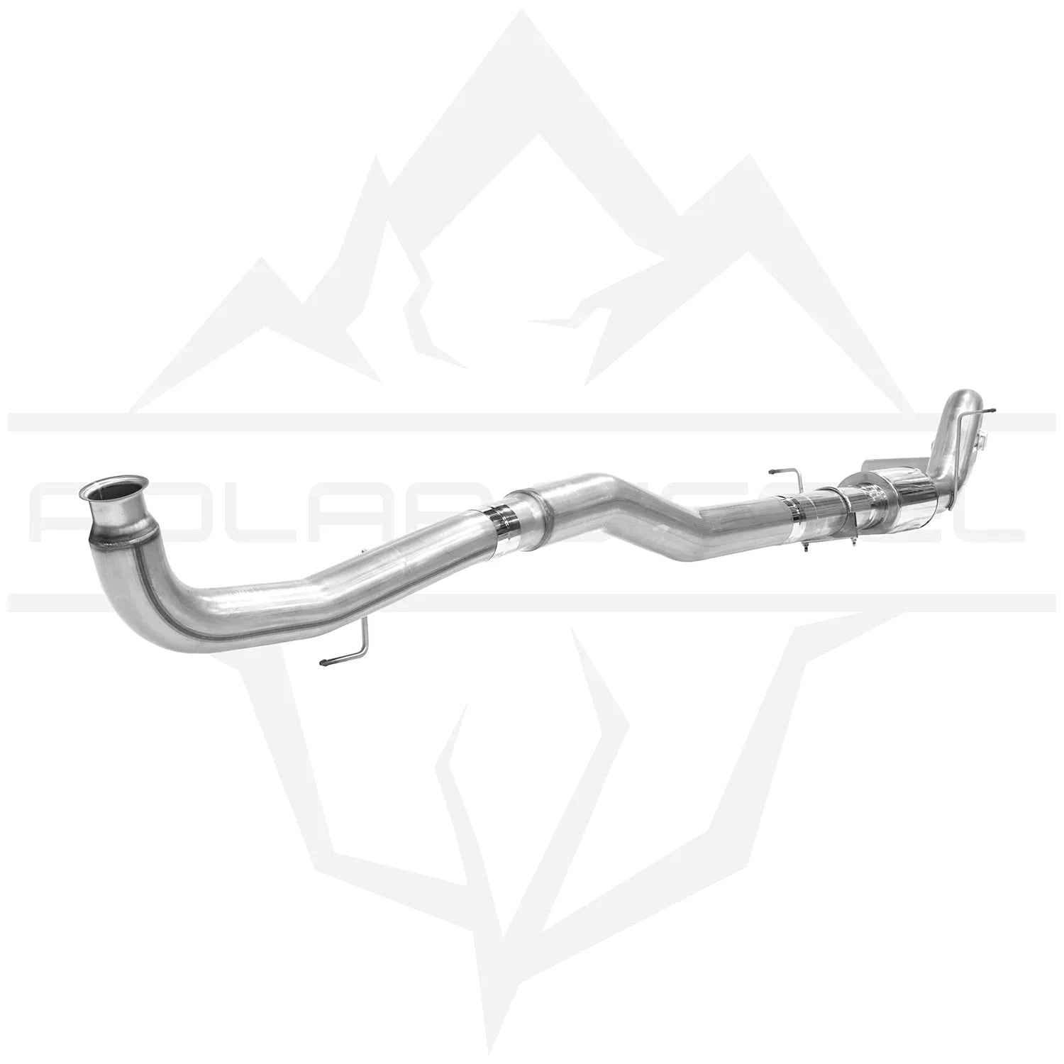 2011-2015 Duramax 6.6L 304SS Raw 5" Polar Exhaust Exhaust Polar Diesel 