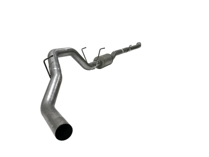 DIESELR Downpipe Back Exhaust - Single (2019+ Ram 2500/3500 6.7L Cummins) Stainless Steel Exhaust Dieselr Parts 4" With Muffler 