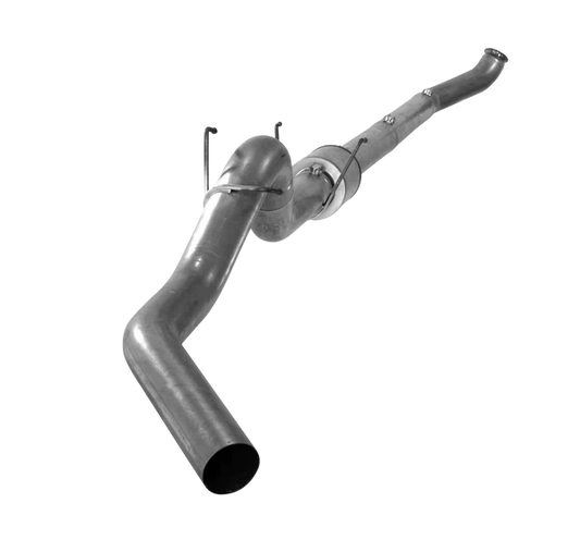 DIESELR Turbo Back Exhaust - Single (2011-2018 Dodge 3500/4500/5500 6.7L Cummins - CAB & CHASSIS) Exhaust DIESELR Tuning