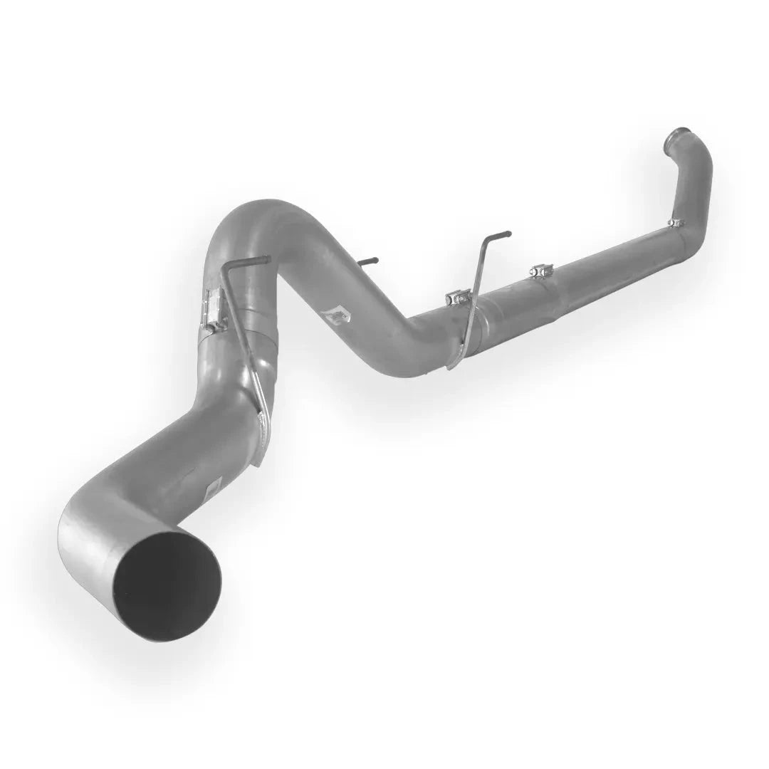 Dieselr Aluminized Turbo Back Exhaust Single | Dodge 2500/3500 5.9L Cummins 2004.5-2007 Aluminized Cat Back Exhaust Dieselr Parts 5-inch Exhaust No Muffler 