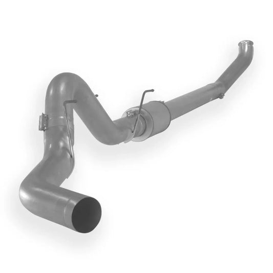 Dieselr Aluminized Turbo Back Exhaust Single | Dodge 2500/3500 5.9L Cummins 2004.5-2007 Aluminized Cat Back Exhaust Dieselr Parts 4-inch Exhaust with Muffler 