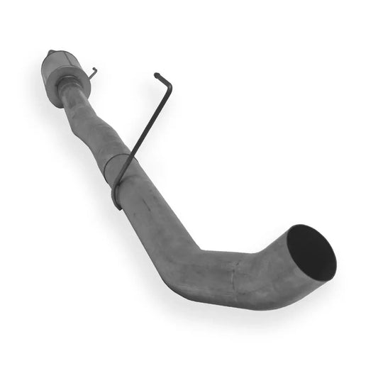 Dieselr Aluminized DPF Race Pipe | Cab & Chassis Dodge 3500/4500/5500 6.7L Cummins 2013-2018 Aluminized Race Pipe Dieselr Parts 4 inch with muffler