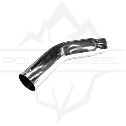 Polar Diesel Polished 304SS Exhaust Elbow Hardware Polar Diesel 