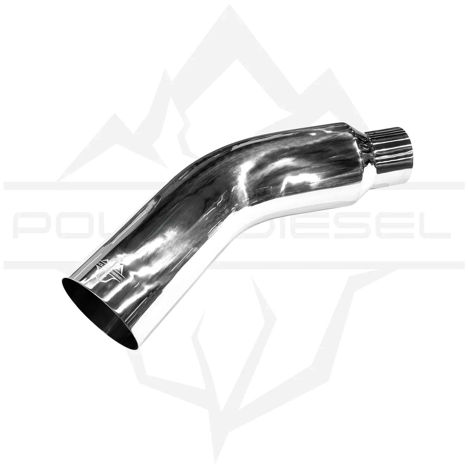 Polar Diesel Polished 304SS Exhaust Elbow Hardware Polar Diesel 
