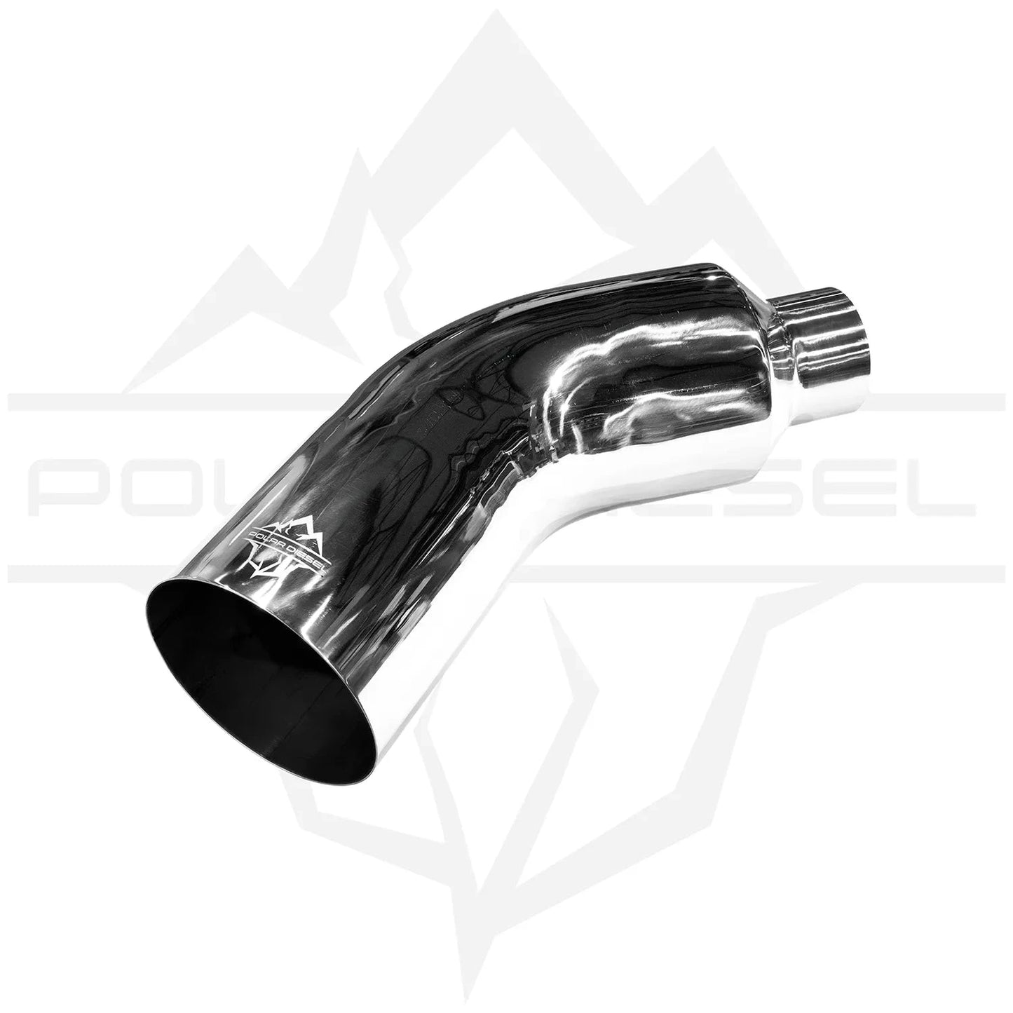 Polar Diesel Polished 304SS Exhaust Elbow Hardware Polar Diesel 