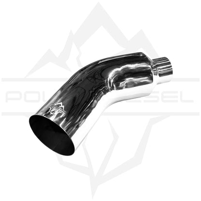 Polar Diesel Polished 304SS Exhaust Elbow Hardware Polar Diesel 