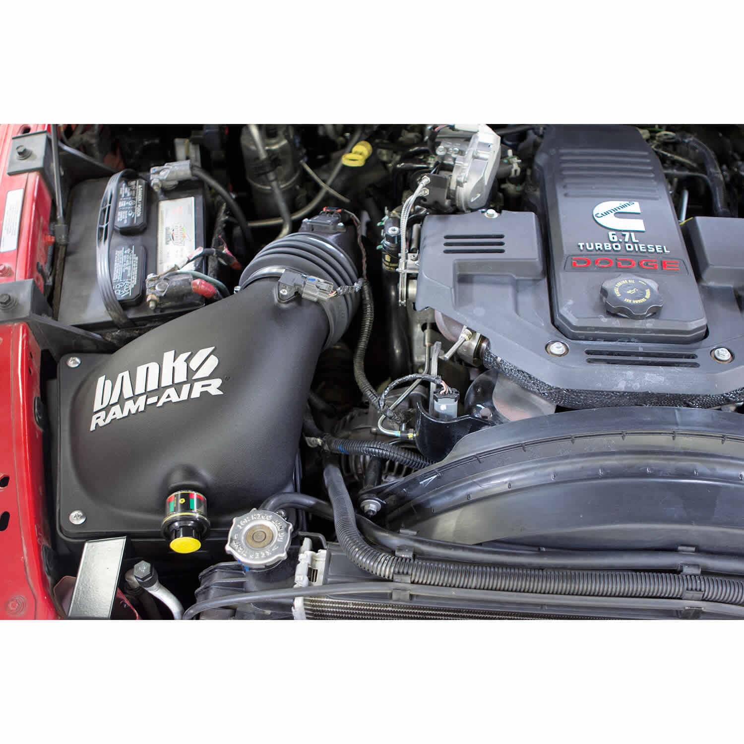 Banks Ram-Air® Cold Air Intake System (Oiled or Dry Filter) - Dodge RAM 2500/3500 6.7L Cummins (2007-2009) Cold Air Intake Banks Power 