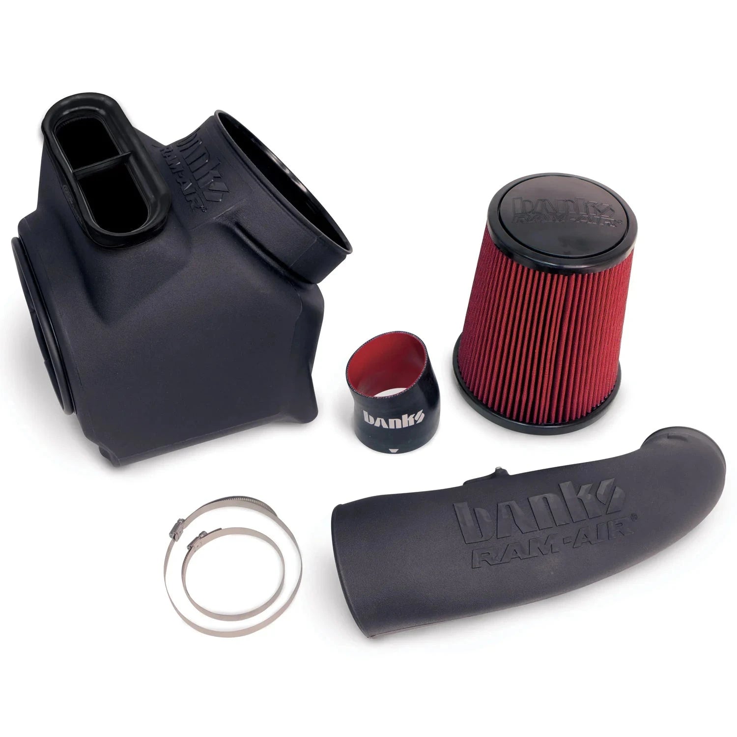 Banks Ram-Air® Big-Ass Oiled or Dry Filter, Cold Air Intake System - GM Duramax 6.6L L5P (2017-2019) Cold Air Intake Banks Power 