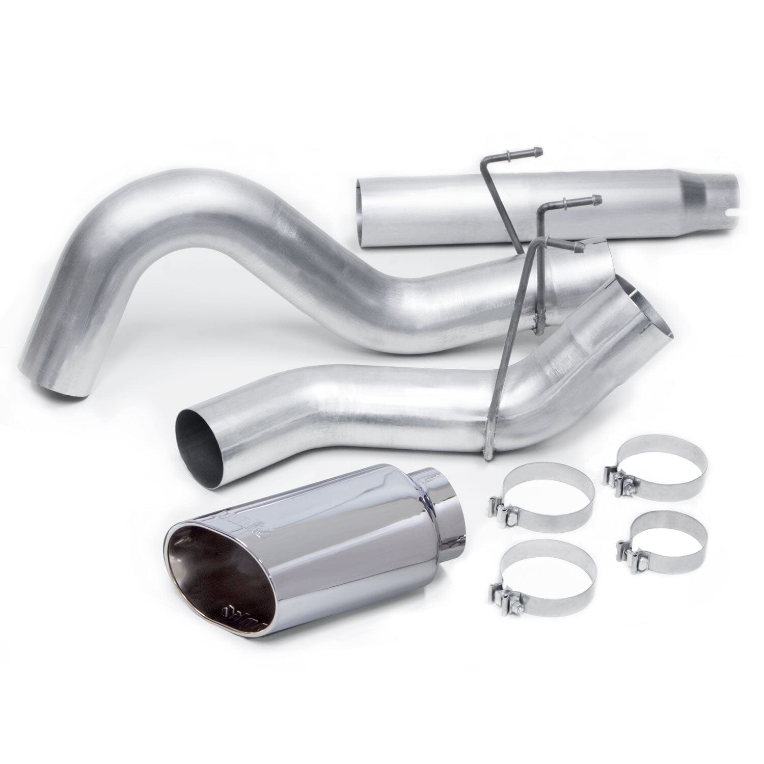 Banks Monster® 5" DPF-Back Exhaust System - Dodge RAM 2500/3500 6.7L Cummins (2010-2012) - Crew or Mega Cab Stainless Steel Exhaust Banks Power 