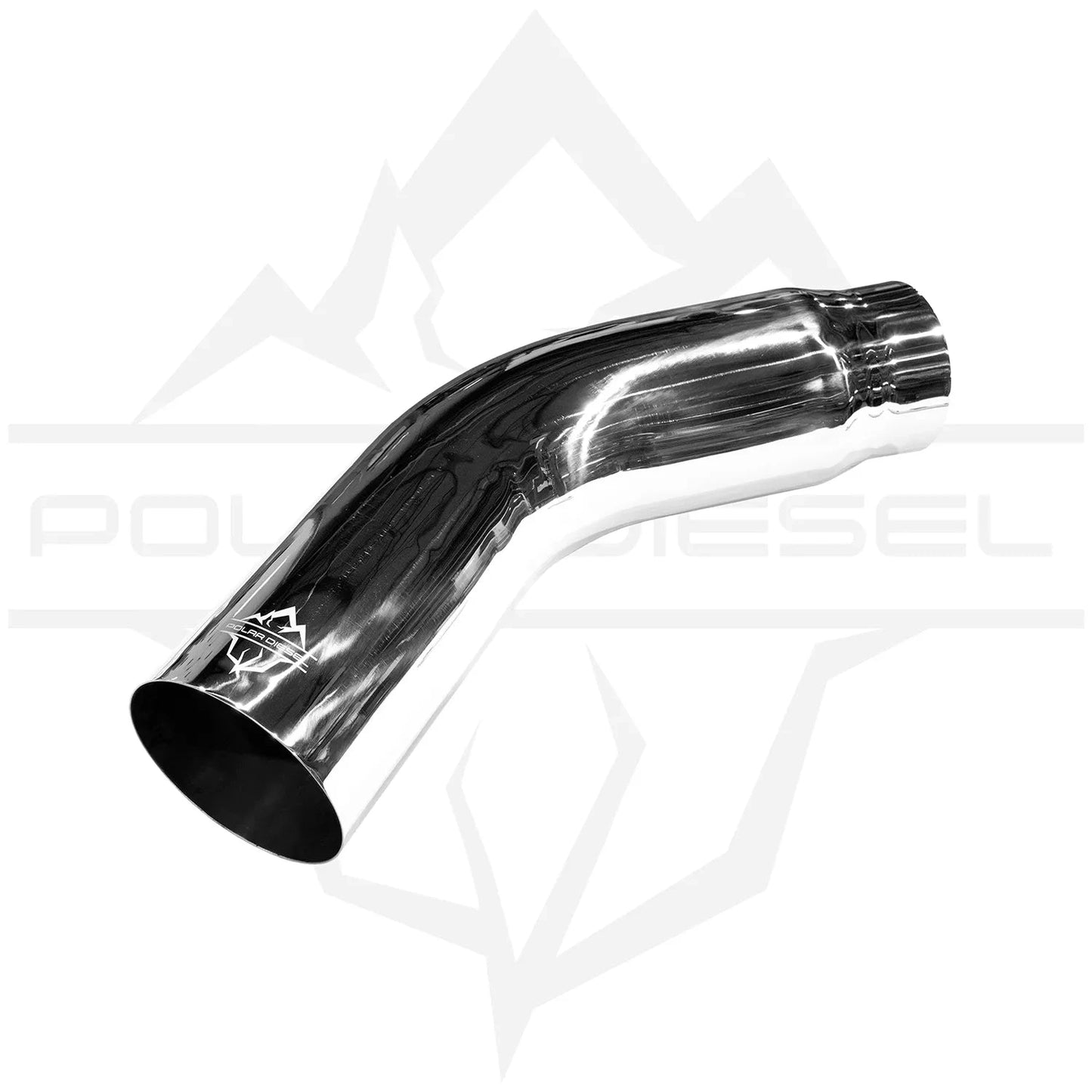 Polar Diesel Polished 304SS Exhaust Elbow Hardware Polar Diesel 