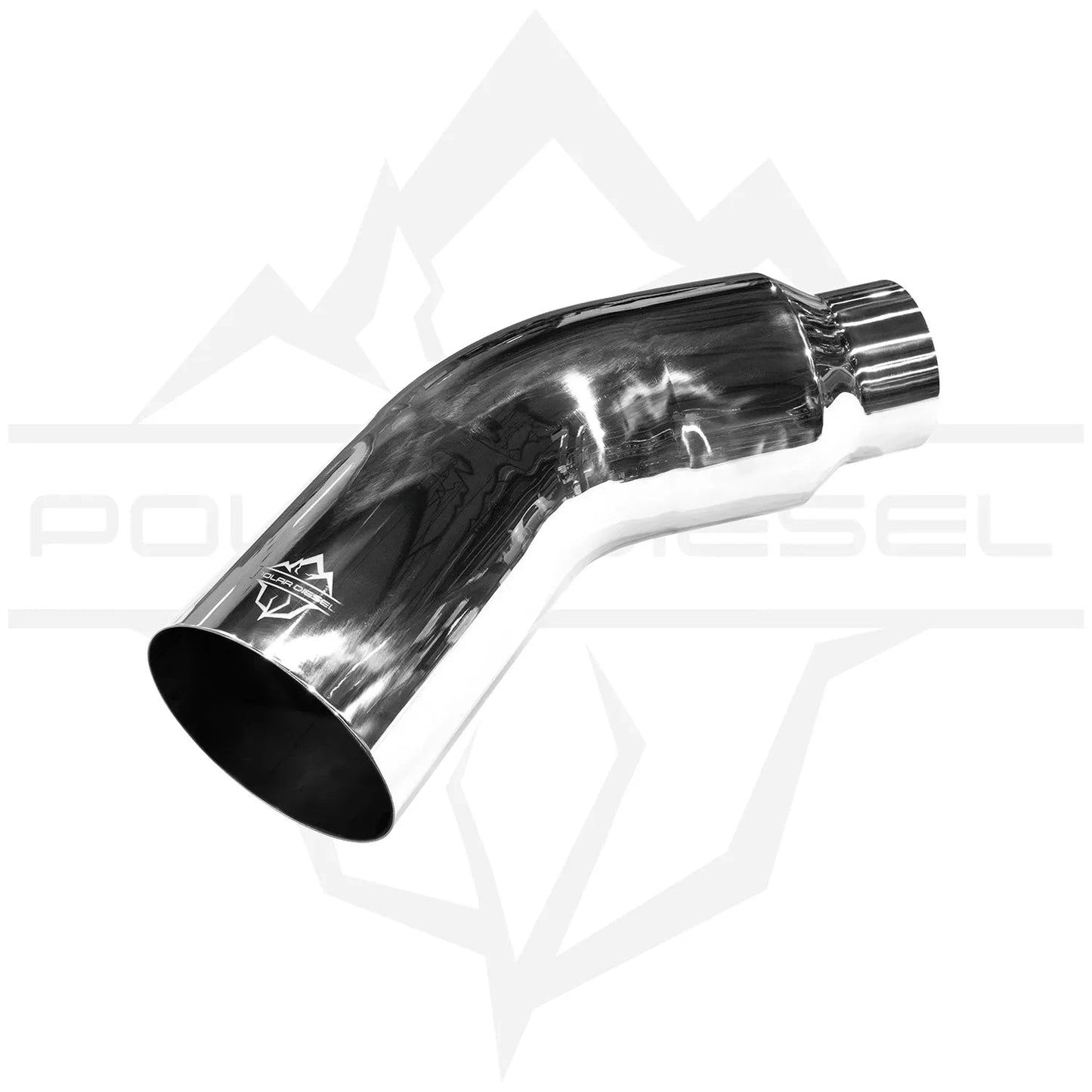 Polar Diesel Polished 304SS Exhaust Elbow Hardware Polar Diesel 