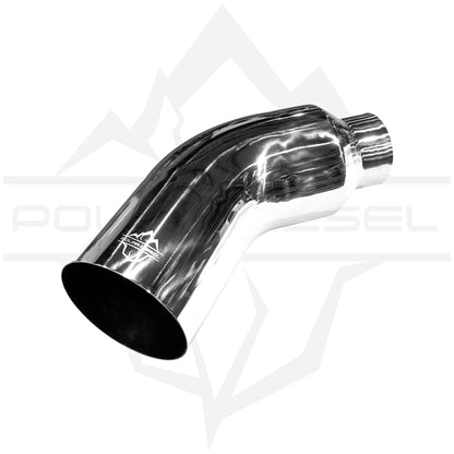 Polar Diesel Polished 304SS Exhaust Elbow Hardware Polar Diesel 