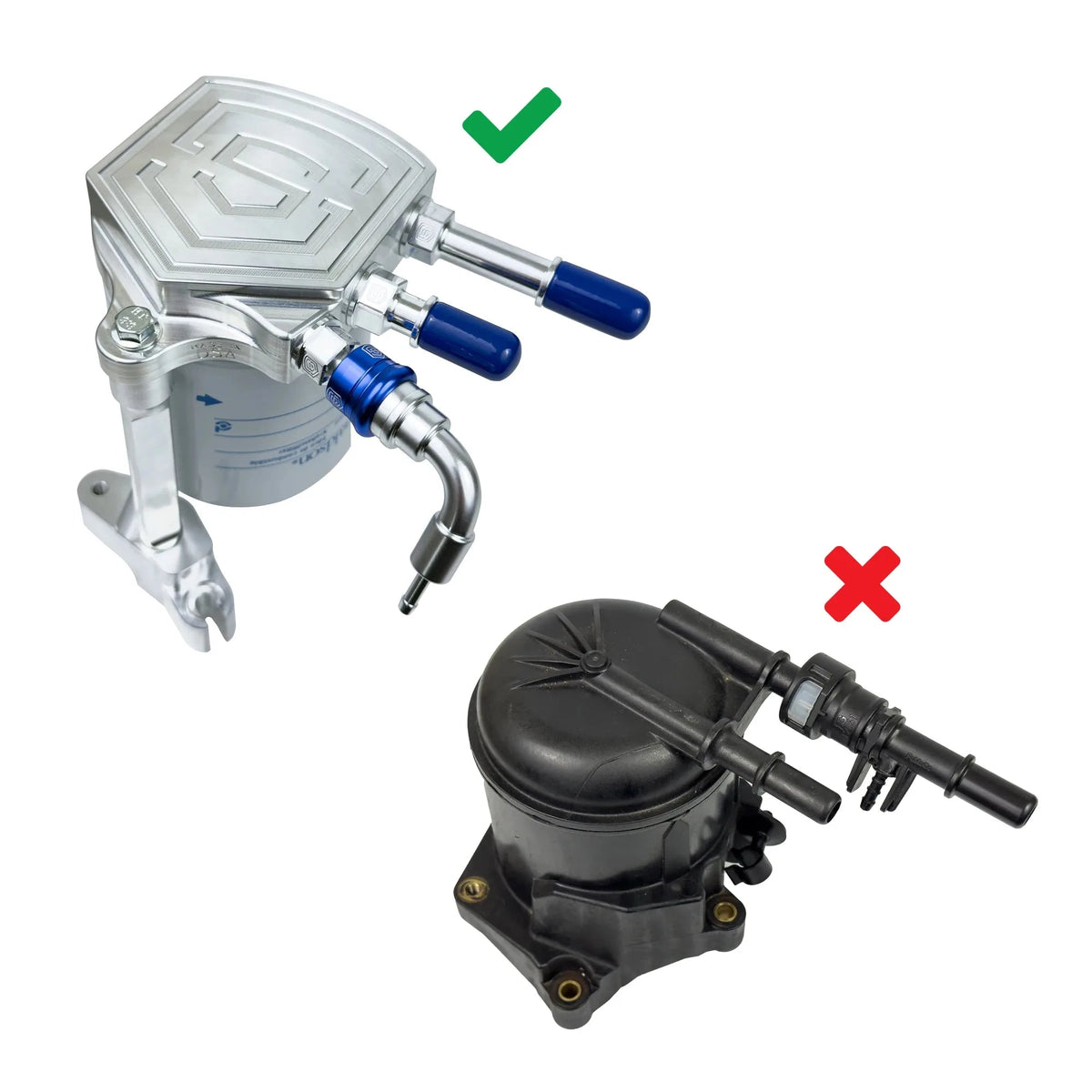 Fuel Leak Prevention Kit (2011-2016 Ford Powerstroke 6.7L) Fuel System Upgrades S&S Diesel Motorsport® 