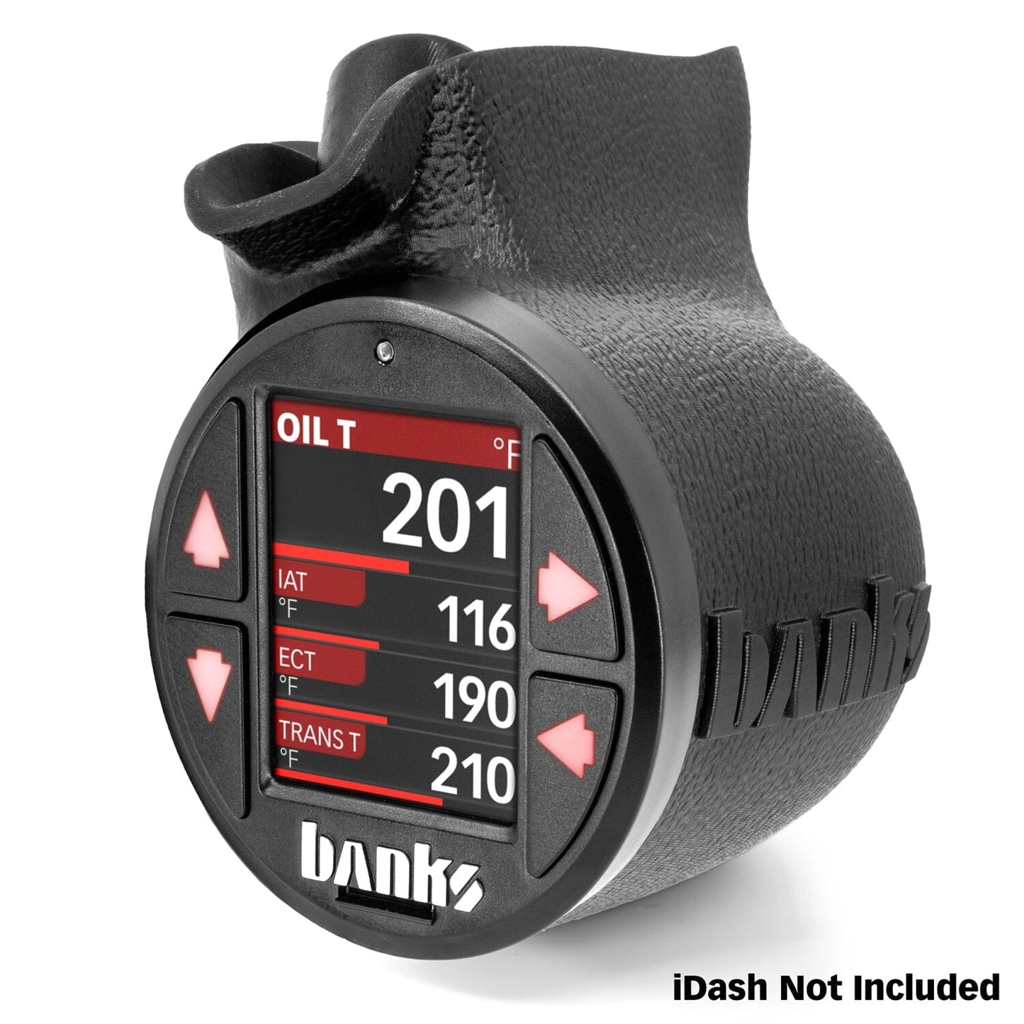 Banks iDash Stealth Pod Mounts - Ford Powerstroke 6.7L Super Duty (2011-2016) Grab Pillar iDash Gauge Mount Banks Power 