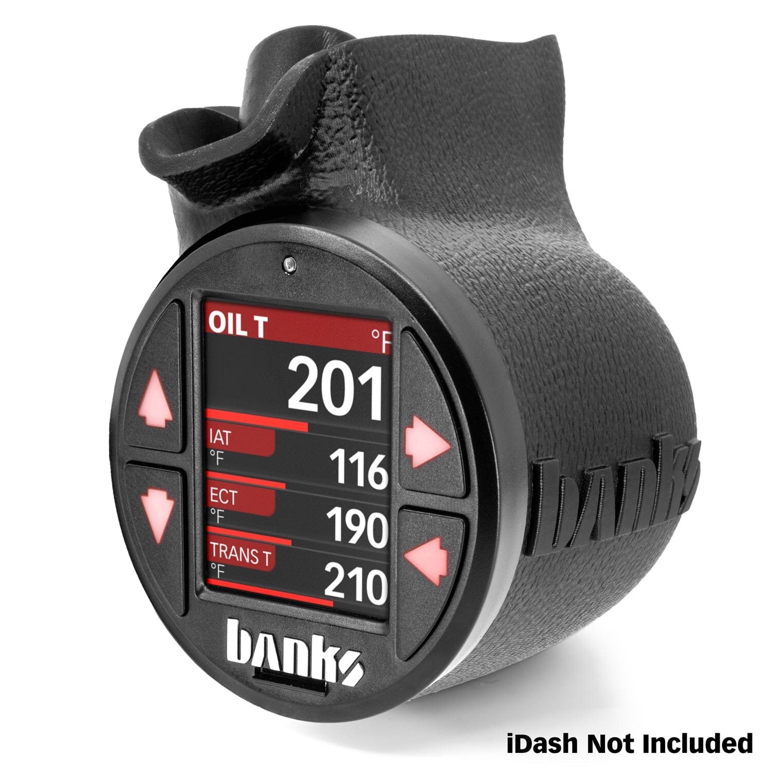 Banks iDash Stealth Pod Mounts - Ford Powerstroke 6.7L Super Duty (2011-2016) Grab Pillar iDash Gauge Mount Banks Power 