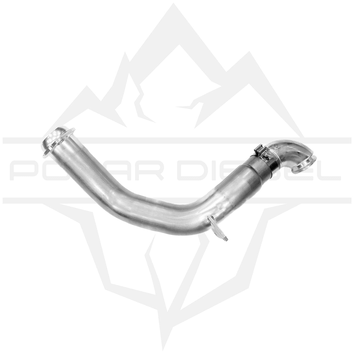 2020-2025 Powerstroke 6.7L Polar Downpipe Turbocharger Down Pipe Polar Diesel 