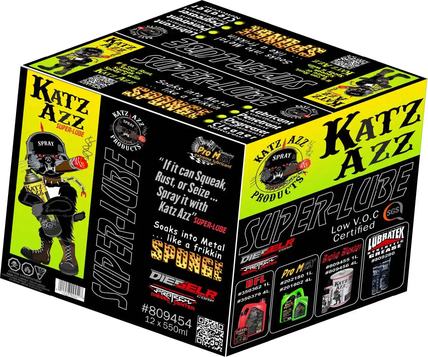 Superlube Aerosol Spray Lubricants Katz Azz 