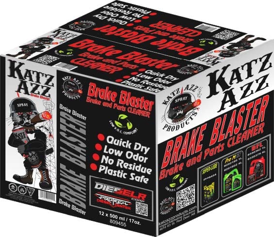 Brake Blaster and Parts Cleaner *COMING SOON* Lubricants Katz Azz 500ml/17oz Aerosol Spray Case of 12 