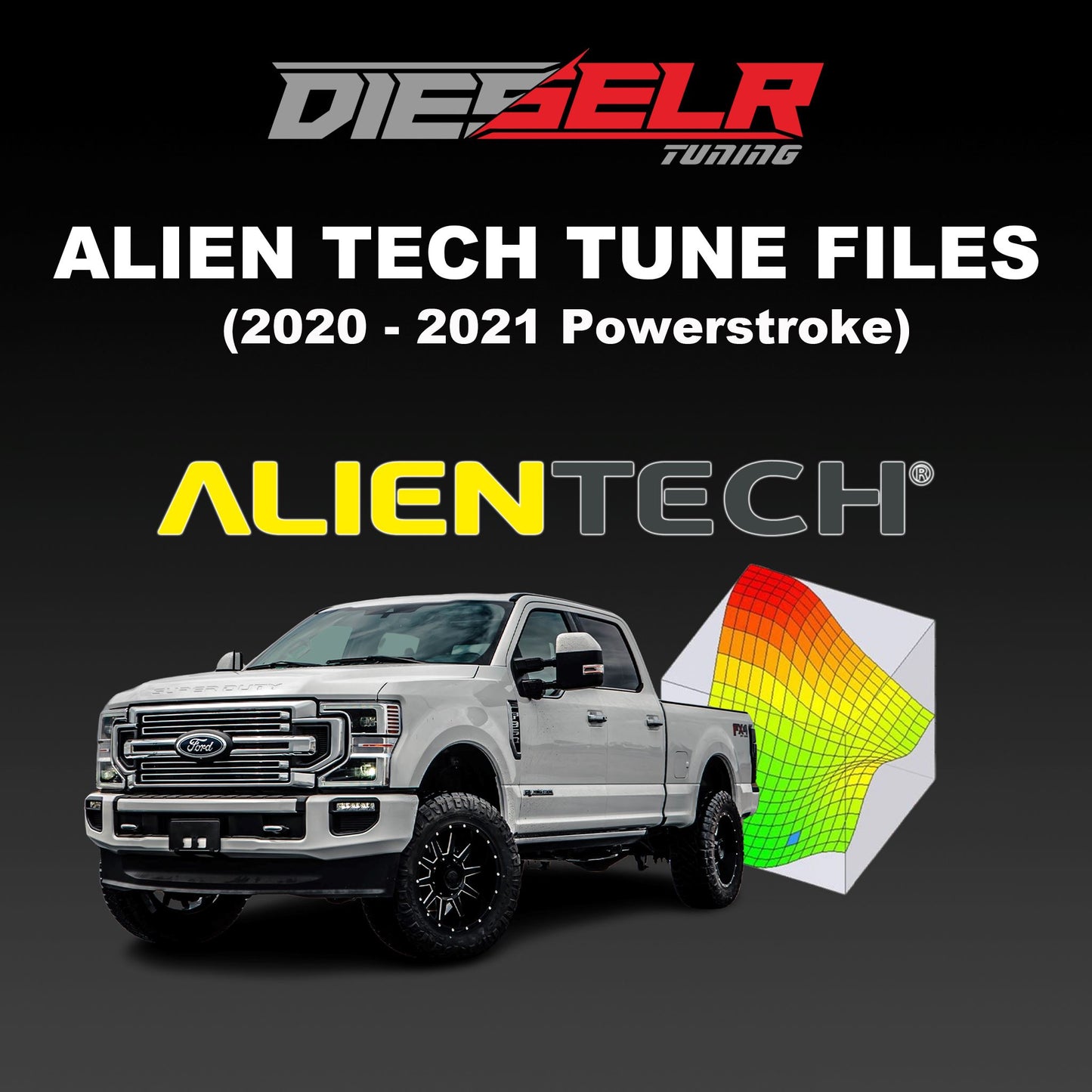 DIESELR Alien Tech Tune Files (2020-2021 Powerstroke 6.7L) Tune Files DIESELR Tuning 