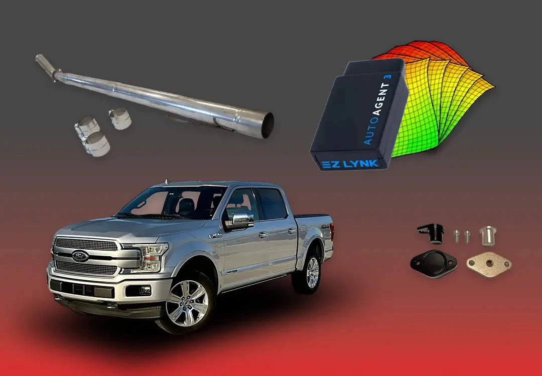 DIESELR 3.0L Ford Powerstroke F-150 All-In-One Kit (2018–2020) All In One Kit (Basic) DIESELR Corp. Unlimited Support (SOTF - Shift-on-the-Fly) 