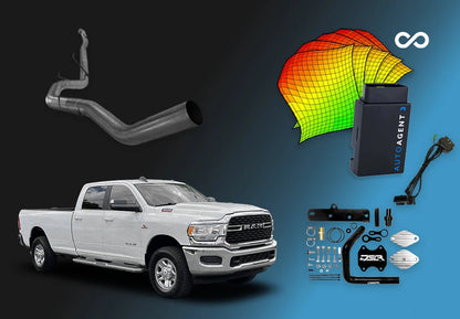 DIESELR 6.7L RAM Cummins All-In-One Kit w/ EZ Lynk (2022-2024) All In One Kit (Basic) DIESELR Corp Lifetime Support 4-Inch Flex Pipe Back Single (Aluminized) Dieselr Signature EGR Upgrade Kit