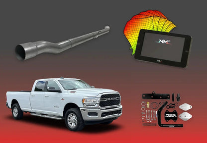 DIESELR 6.7L RAM Cummins All-In-One Kit w/ MM3 (2022–2024) All In One Kit (Basic) DIESELR Corp SOTF 5 Tunes (Pickup Only) Cat & DPF Race Pipe (Stainless steel) Dieselr Signature EGR Upgrade Kit
