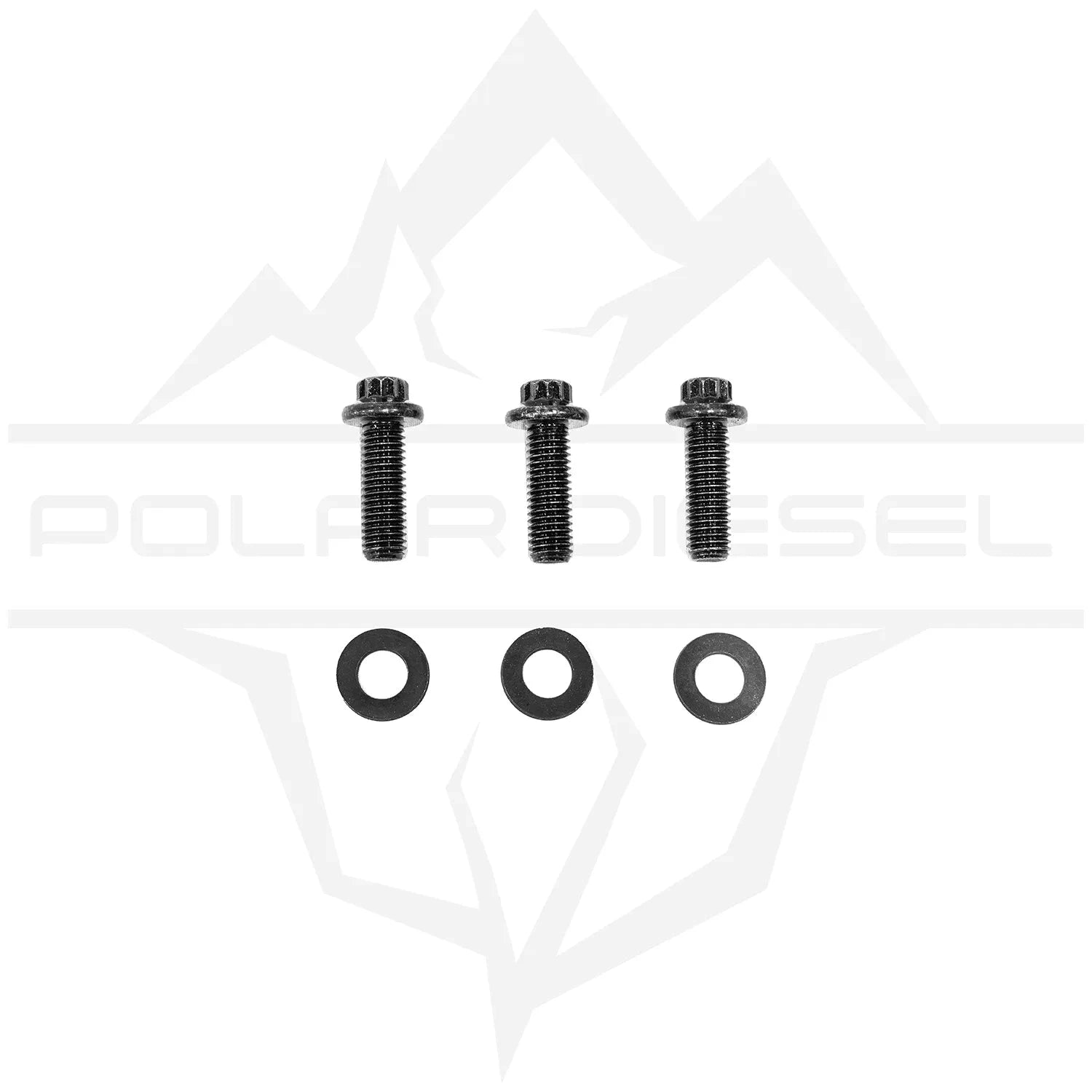 2001-2016 Duramax 6.6L Polar Up-Pipe Bolts Hardware Polar Diesel 