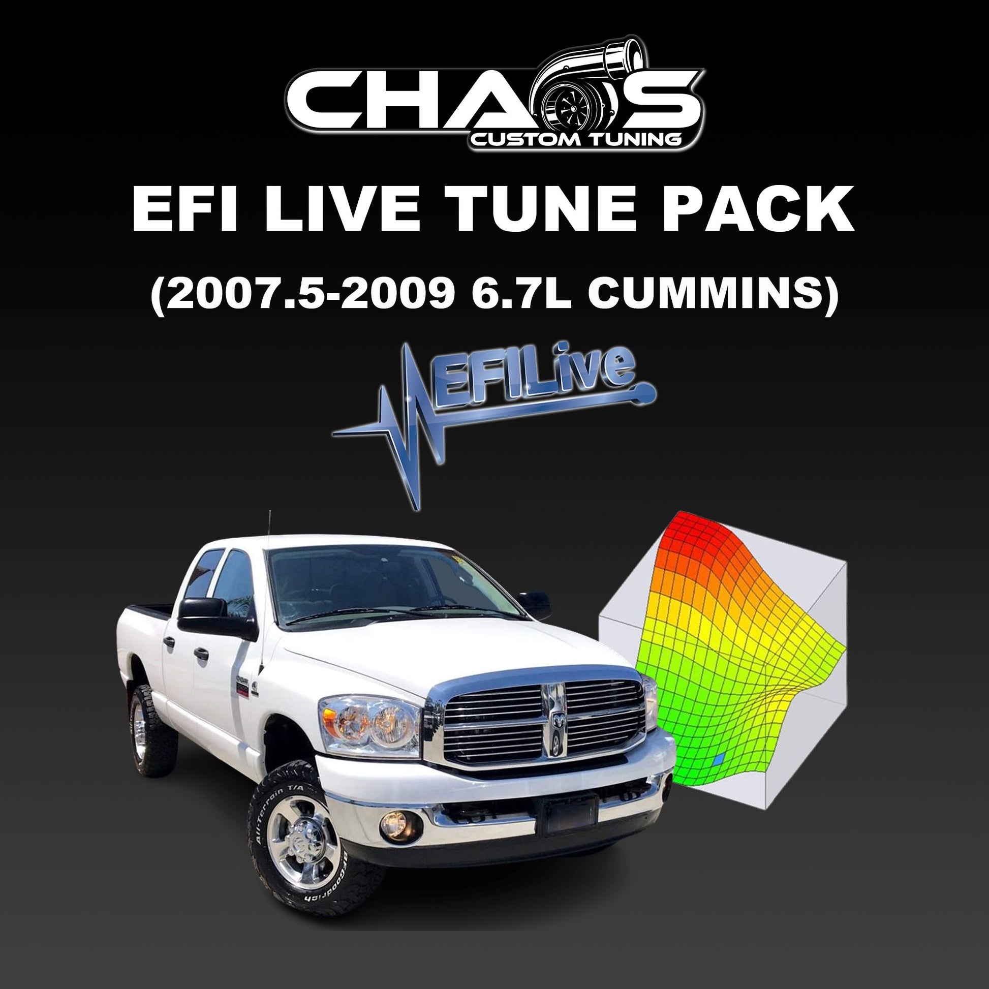 Chaos Custom Tuning EFI Live Tune Files (2006-2009 Cummins) Tune Files Chaos Custom Tuning 