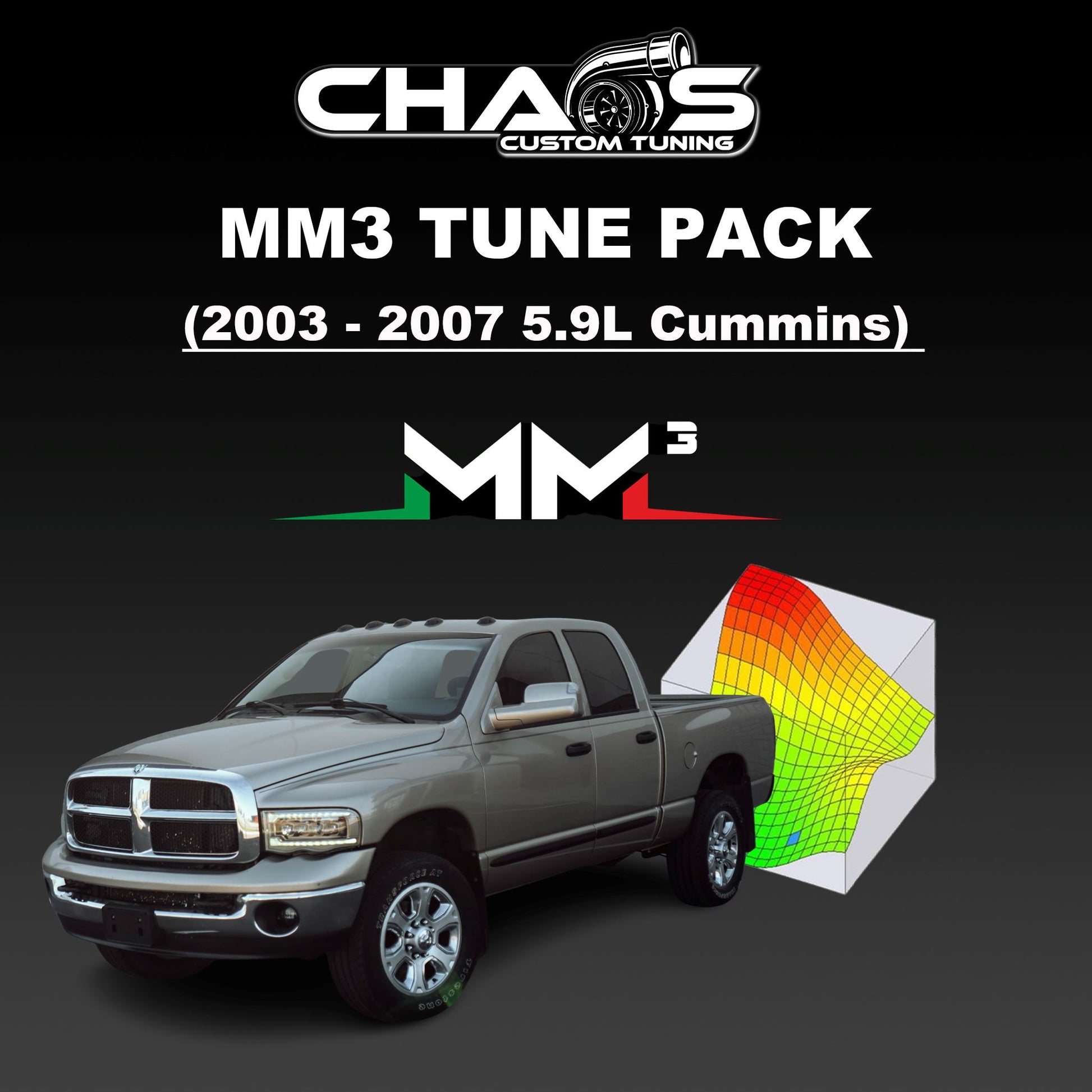 Chaos Custom Tuning MM3 Tune Files (2003-2007 Cummins 5.9L) Tune Files Chaos Custom Tuning 