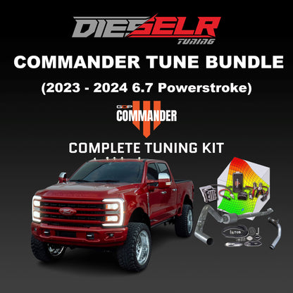 Commander Tune Bundle (2023-2024 Powerstroke 6.7L) Bundle DIESELR Tuning 