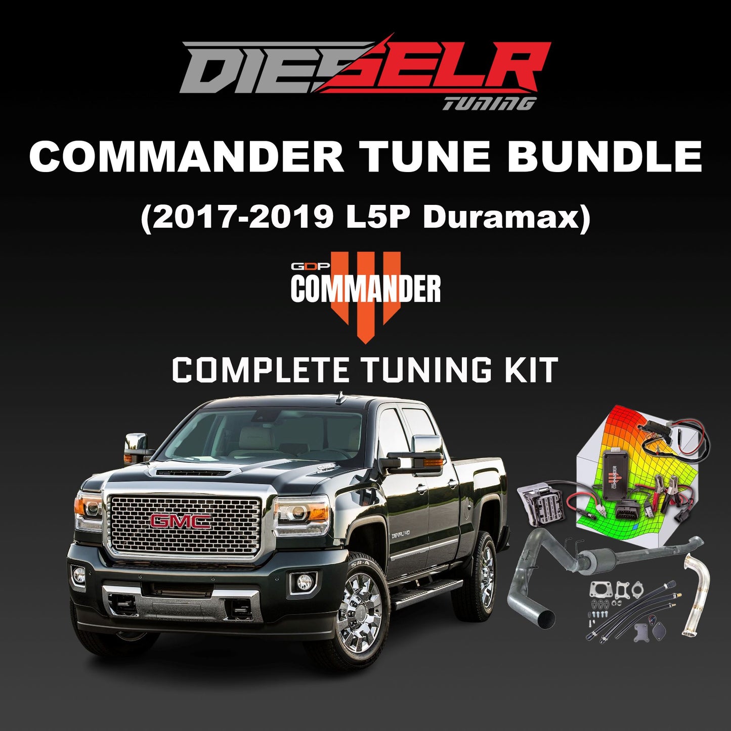 Commander Tune Bundle (2017-2019 L5P Duramax) DIESELR Tuning 