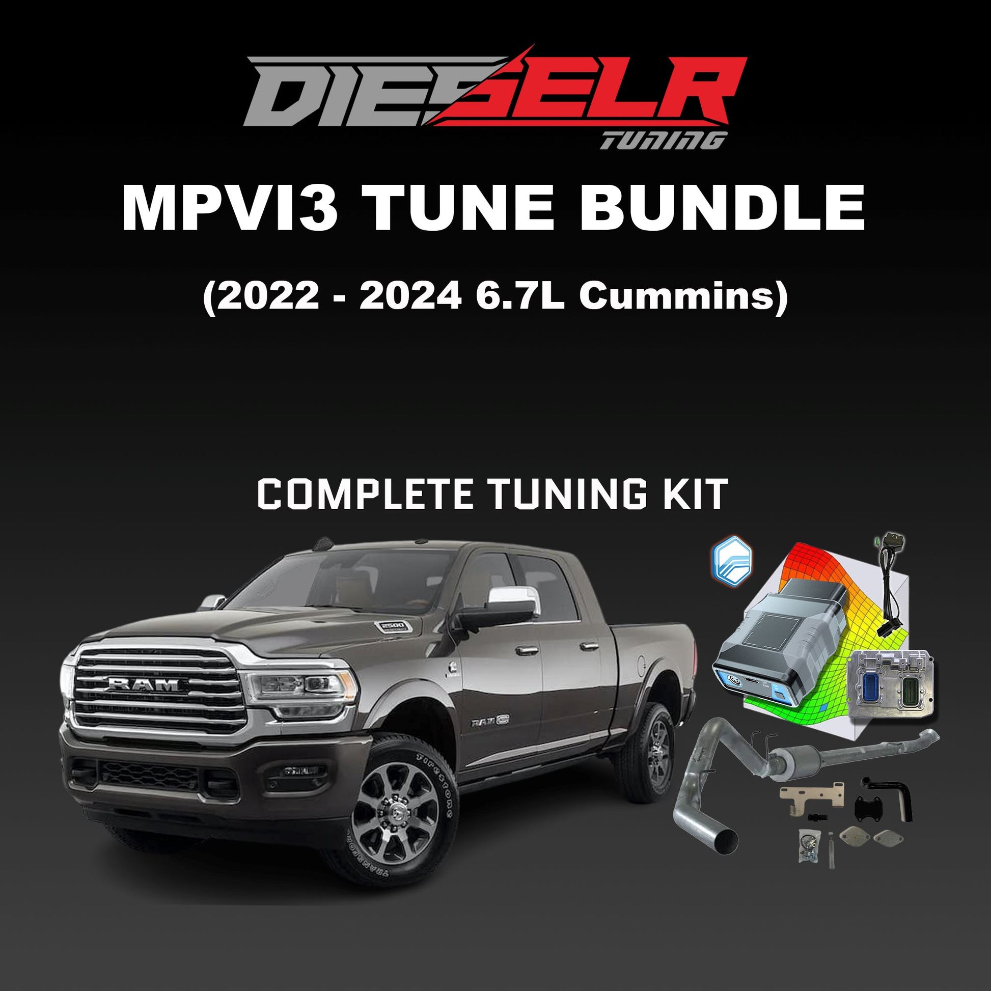 MPVI3 Tune Bundle (2022-2024 6.7L Cummins) Bundle DIESELR Tuning 