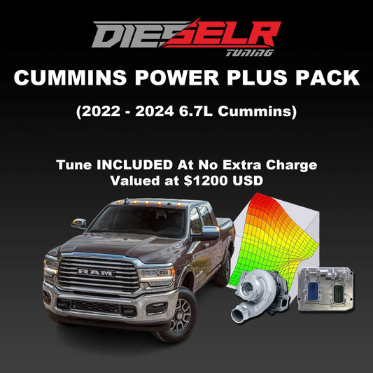 Power Plus Pack (2022-2024 6.7 Cummins) Bundle DIESELR Tuning 