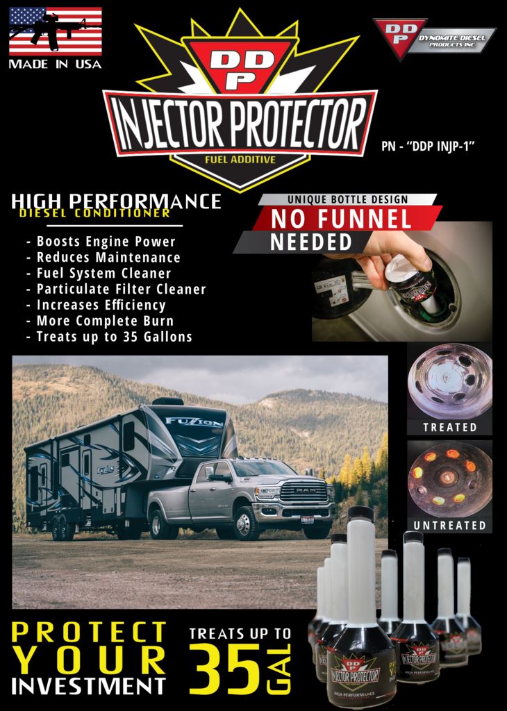 Injector Protector Fuel Additive - 24 Pack - 1 Bottle Treats Up To 35 Gallons Fuel Additives Dynomite Diesel 