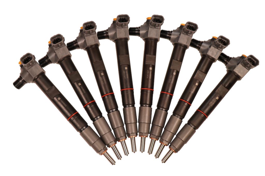 Brand New Injector Set 100HP - 25% Over Stock (2017-2021 Duramax L5P) Fuel Injector Dynomite Diesel 