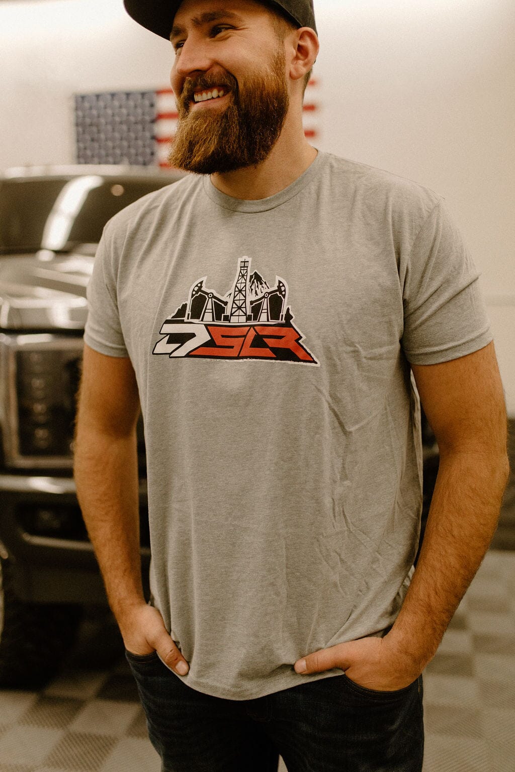 Short Sleeve DSLR Oil Pump T-Shirt T-Shirt DSLR 