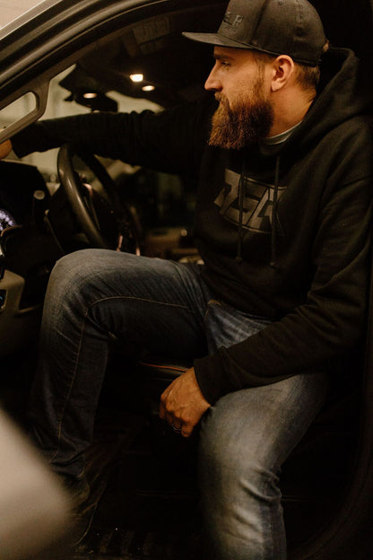 DSLR Black on Black Heavyweight Hoodie Hoodie DSLR 