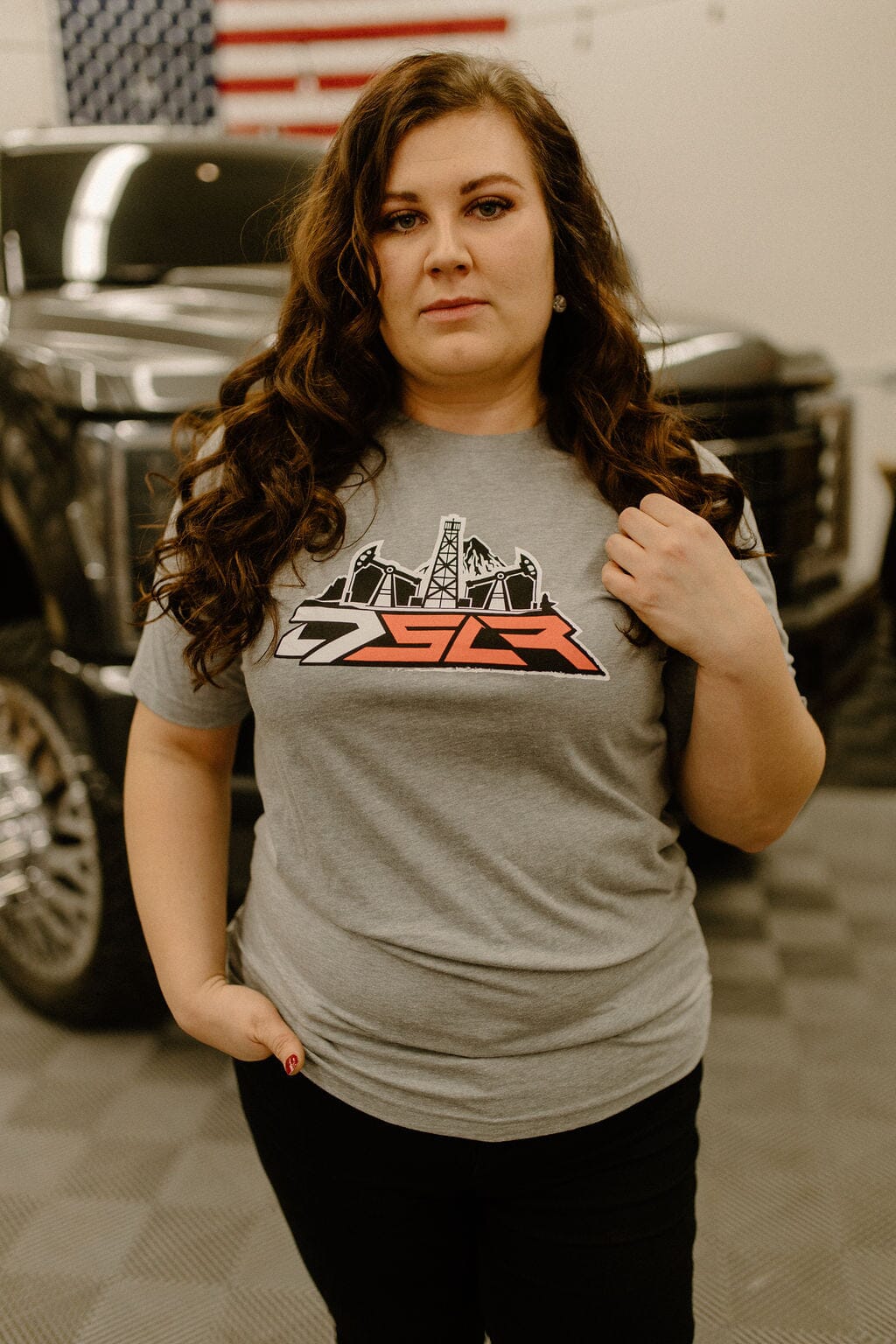 Short Sleeve DSLR Oil Pump T-Shirt T-Shirt DSLR 