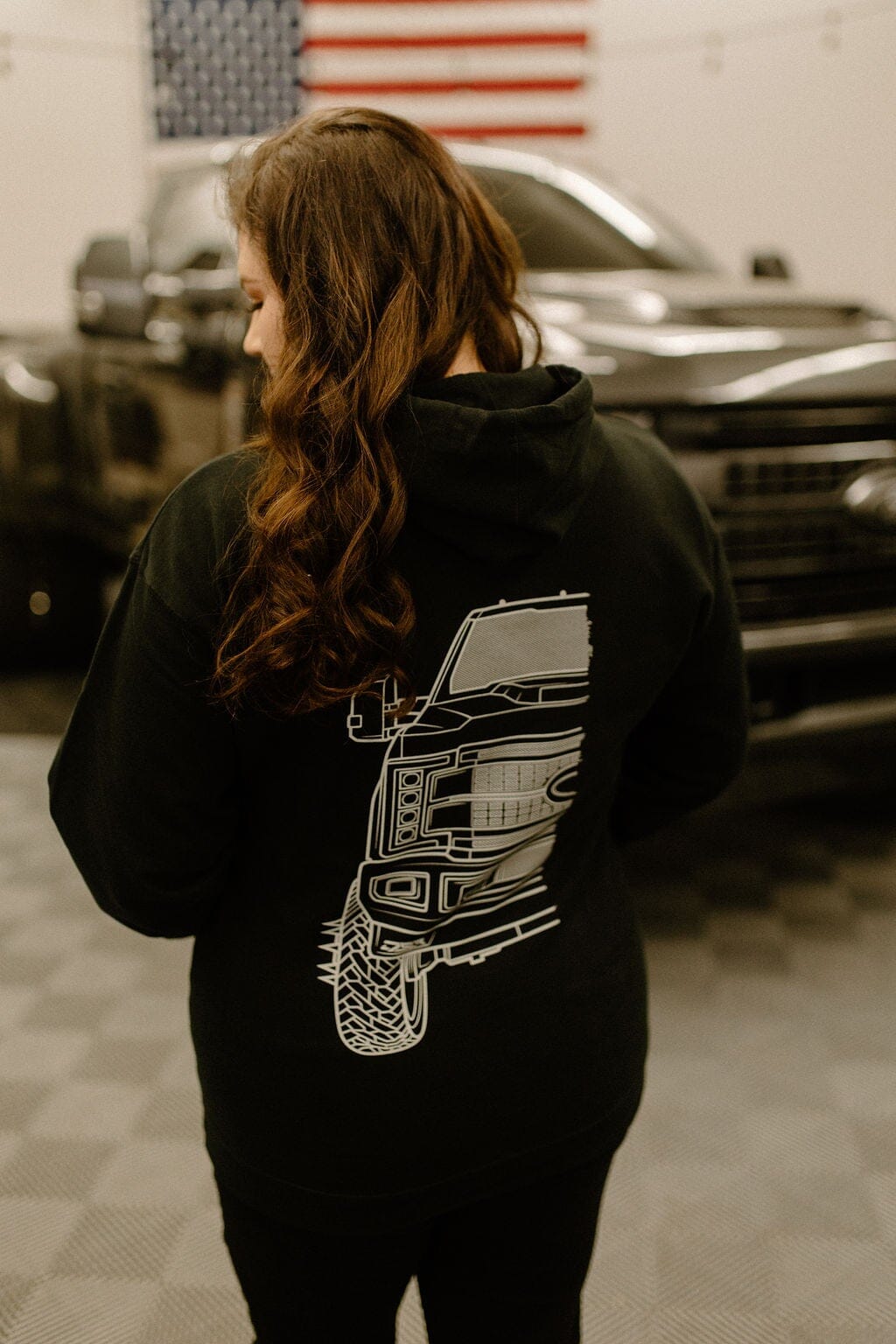 DSLR1 Truck Midweight Hoodie Hoodie DSLR XS Black 