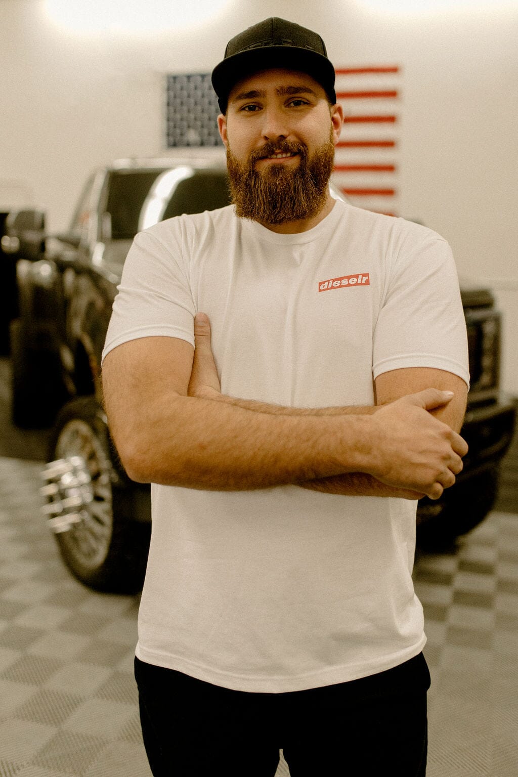 Dieselr Short Sleeve T-Shirt T-Shirt DSLR S White 