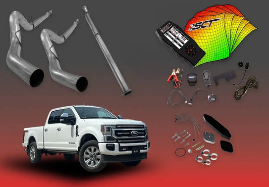 DIESELR 6.7L Ford Powerstroke All-In-One Kit w/ SCT X4 (2020–2021) All In One Kit (Basic) DIESELR Corp 