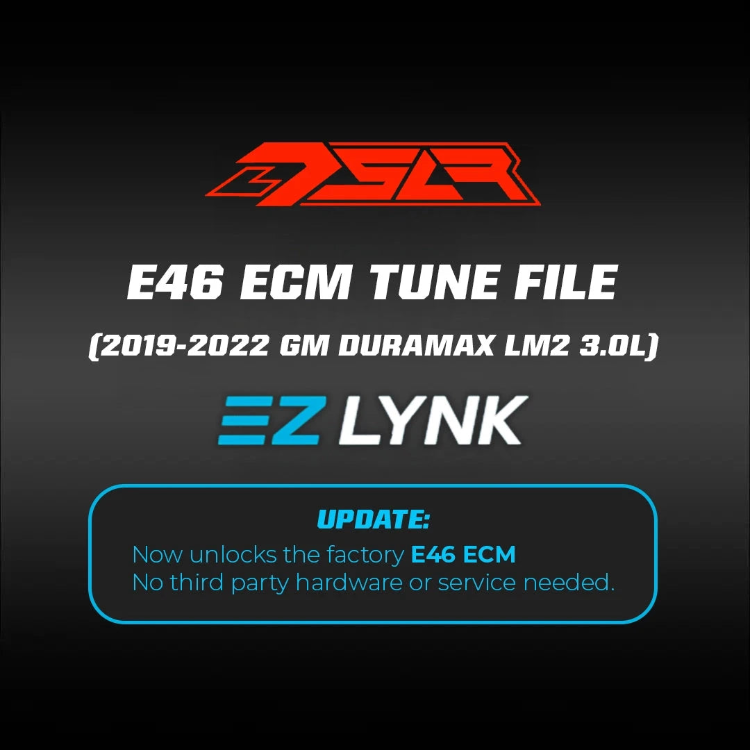 DIESELR EZ Lynk E46 Tune Files (2019-2022 GM Duramax LM2 3.0L) Tune Files DIESELR Tuning 